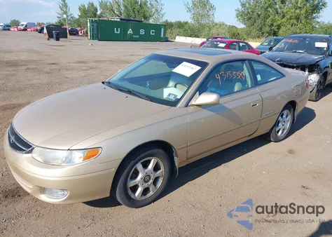2000 Toyota Camry Solara Sle V6 from USA, damaged, VIN 2T1CF28PXYC336717